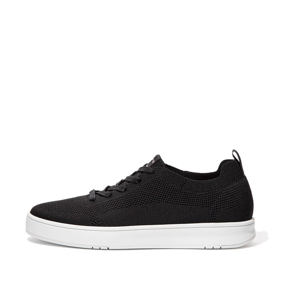 fitflop black rally trainers